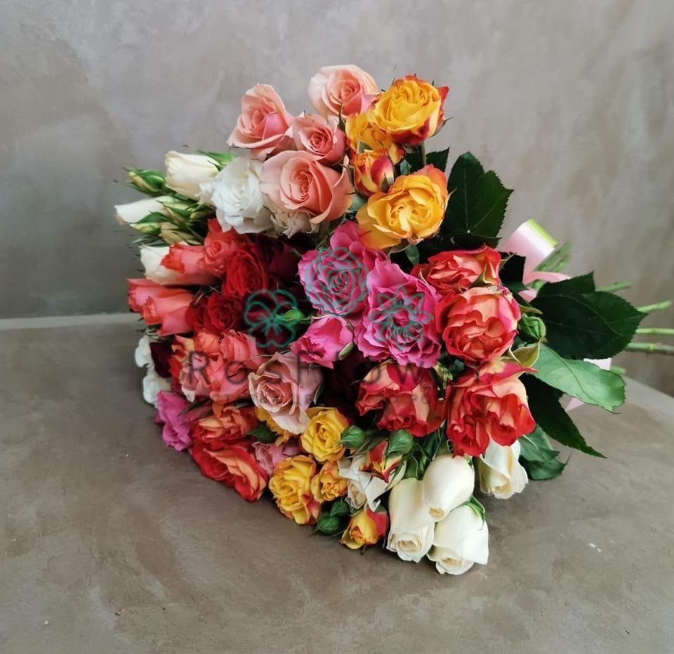 Букет цветов из: Розы в Новоомском