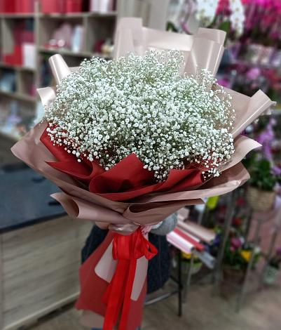 Букет цветов из: Гипсофила в Новоомском