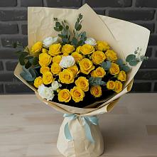 Букет цветов из:  Розы в Новоомском