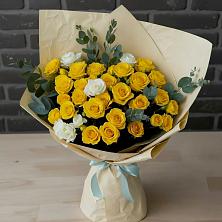 Букет цветов из:  Розы в Новоомском