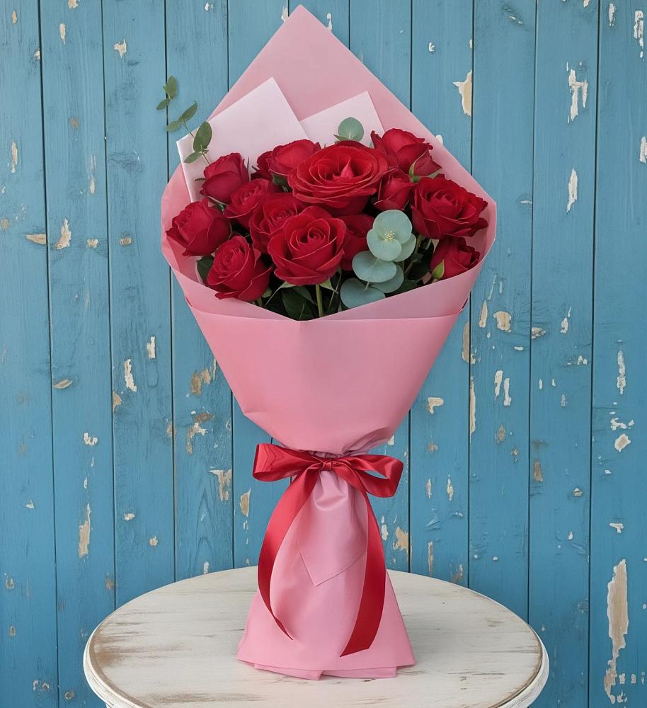 Букет цветов из: Розы в Новоомском