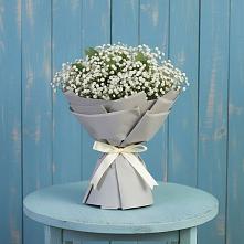 Букет цветов из:  Гипсофила в Новоомском
