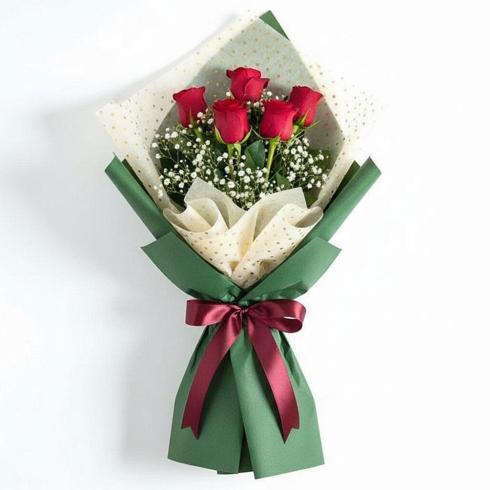 Букет цветов из: Розы в Новоомском