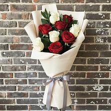 Букет цветов из:  Розы в Новоомском