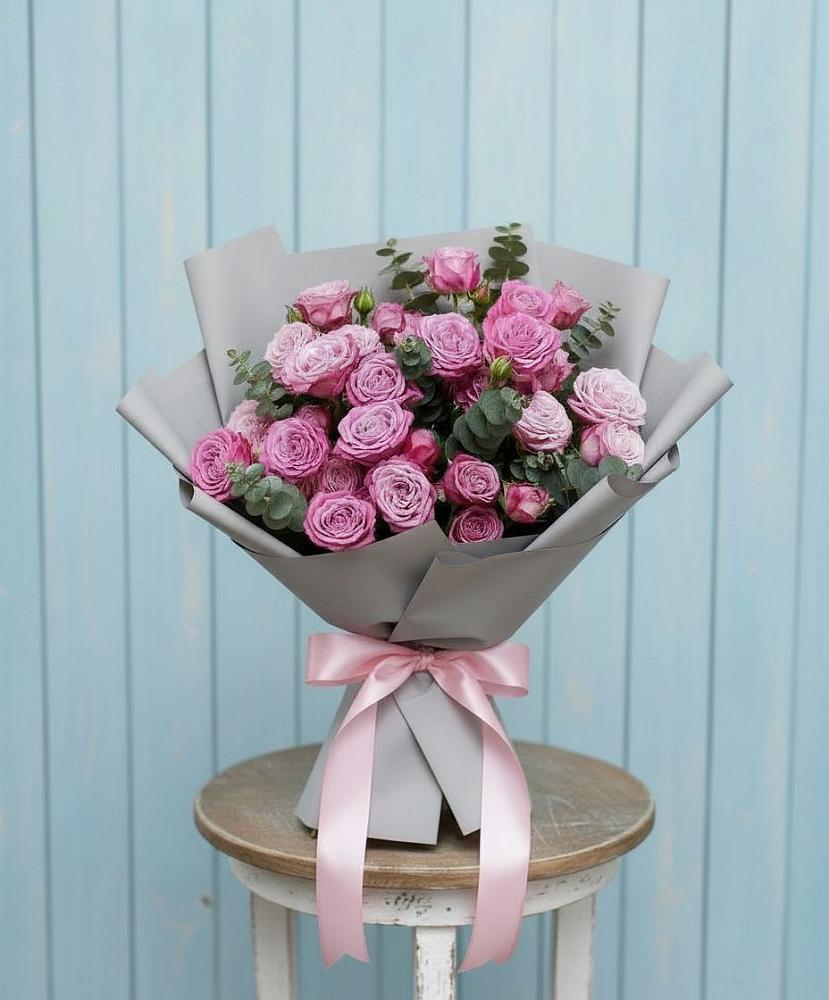 Букет цветов из: Розы в Новоомском