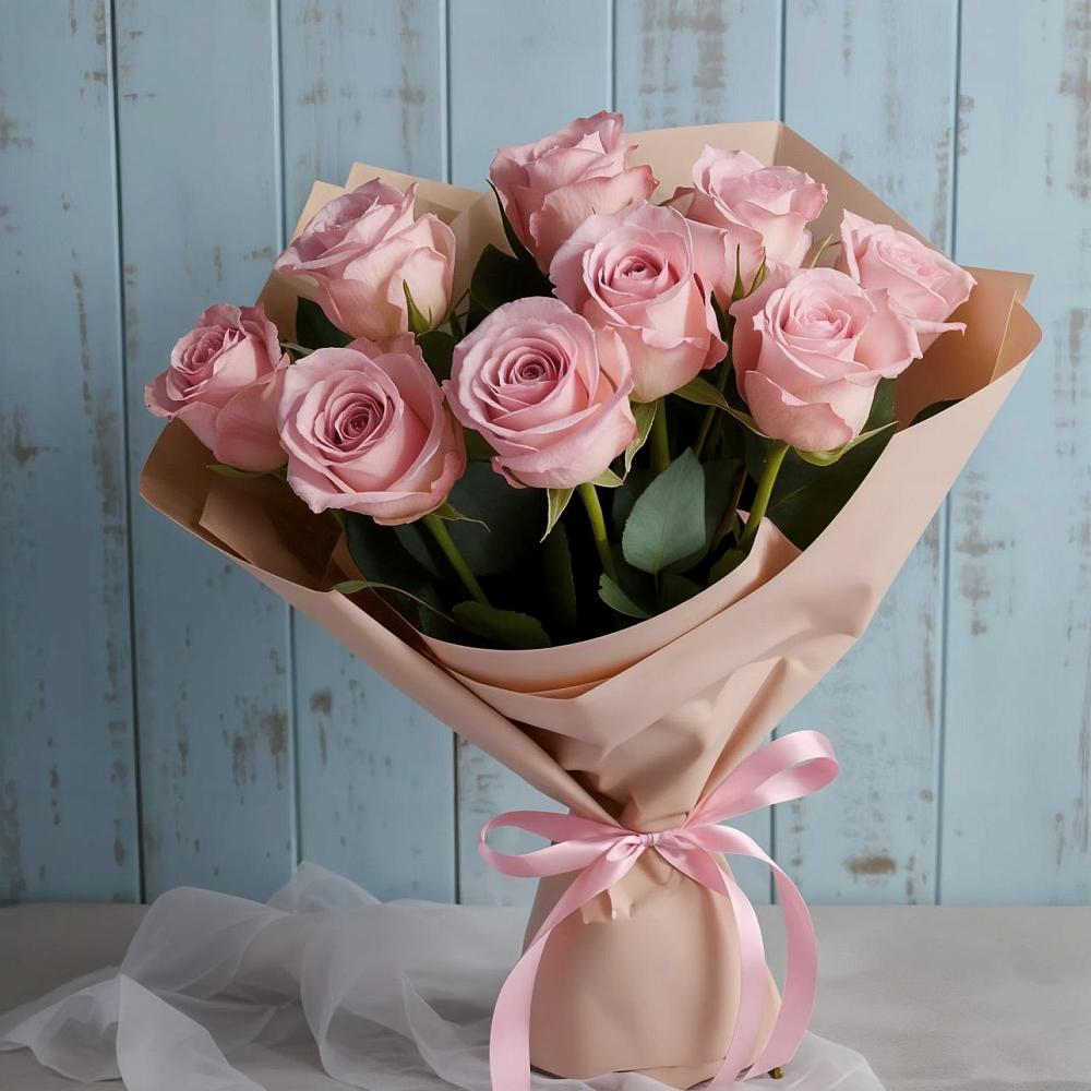 Букет цветов из: Розы в Новоомском