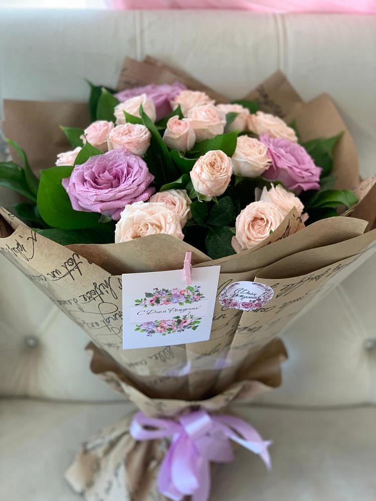 Букет цветов из: Розы в Новоомском