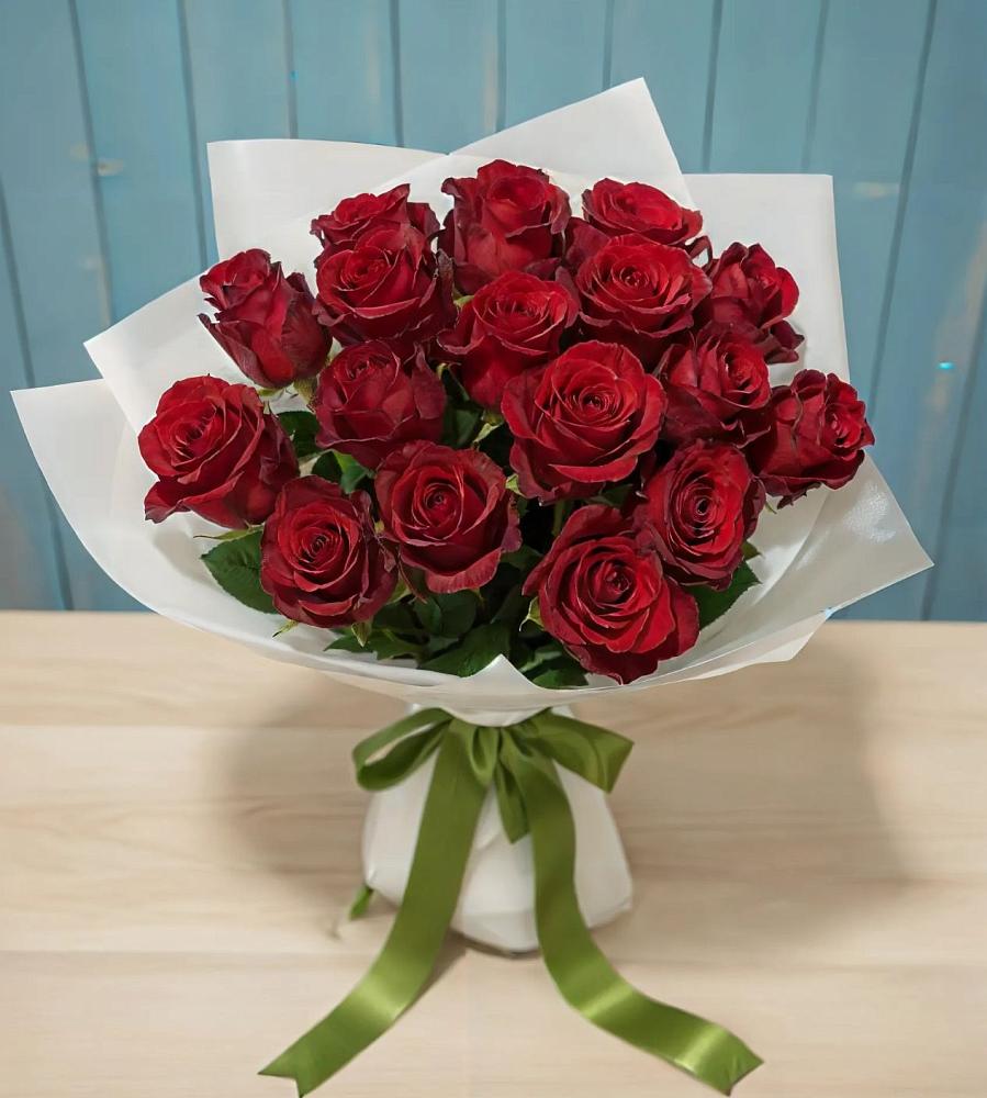 Букет Красные розы в Новоомском