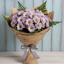Букет цветов из:  Хризантемы в Новоомском