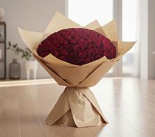 Букет 101 Красная роза в Новоомском