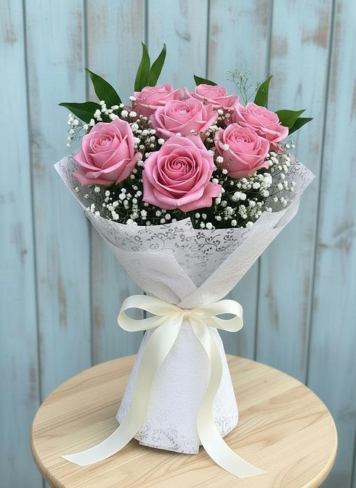Букет цветов из: Розы в Новоомском