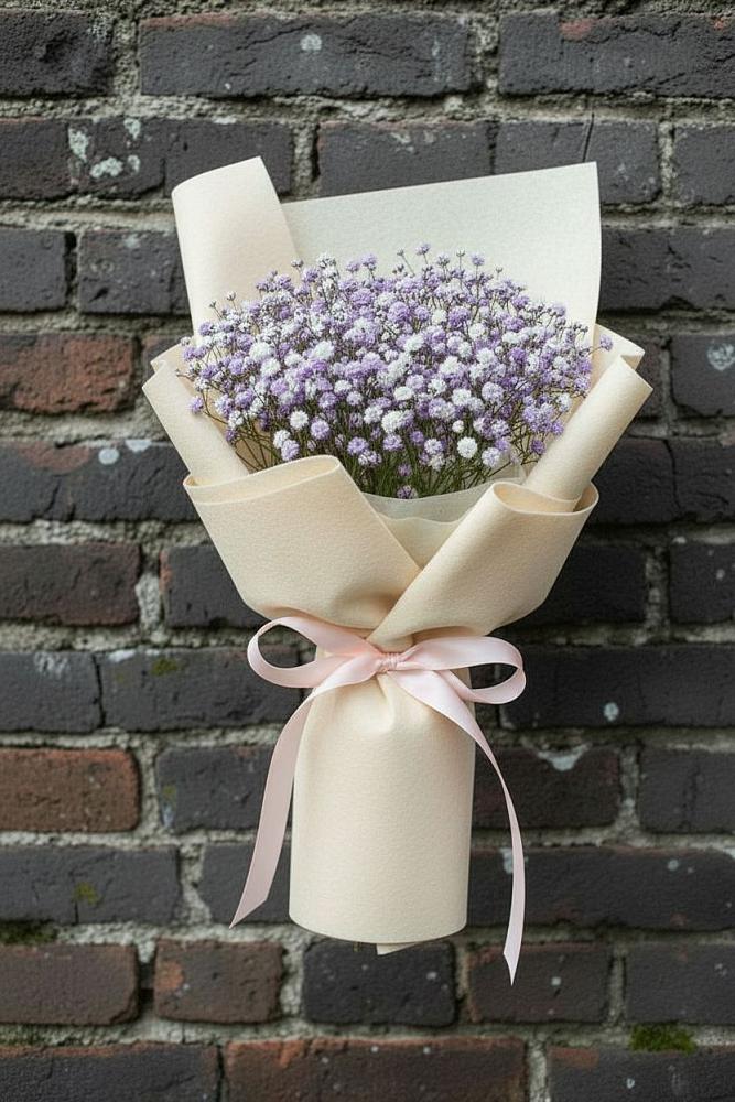 Букет цветов из: Гипсофила в Новоомском