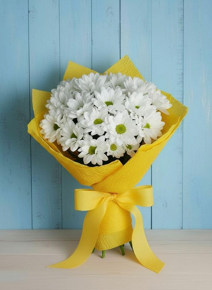 Букет цветов из: Хризантемы в Новоомском