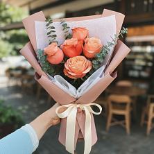 Букет цветов из:  Розы в Новоомском