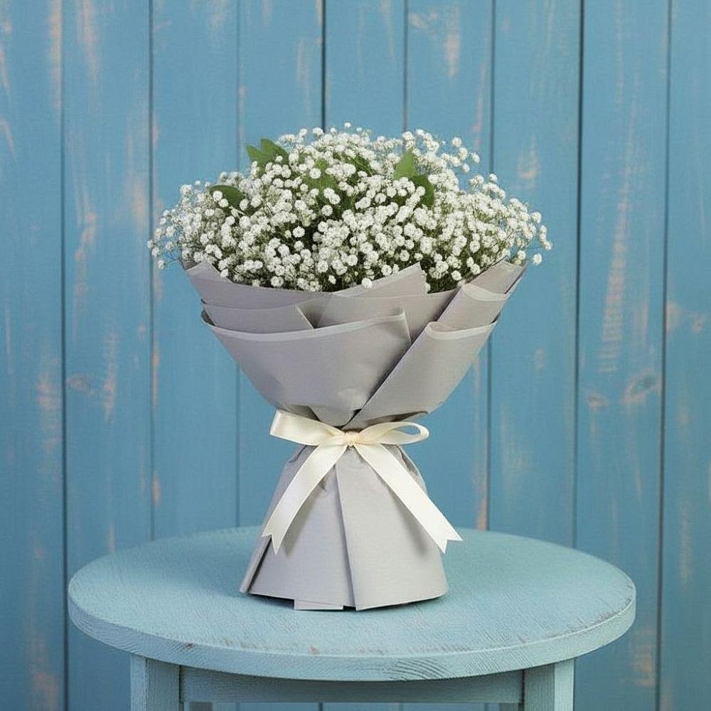 Букет цветов из: Гипсофила в Новоомском