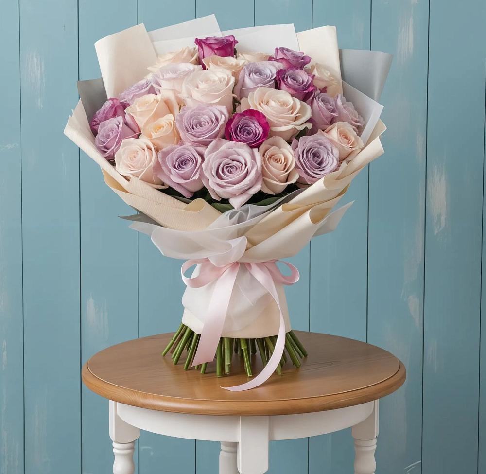 Букет цветов из: Розы в Новоомском