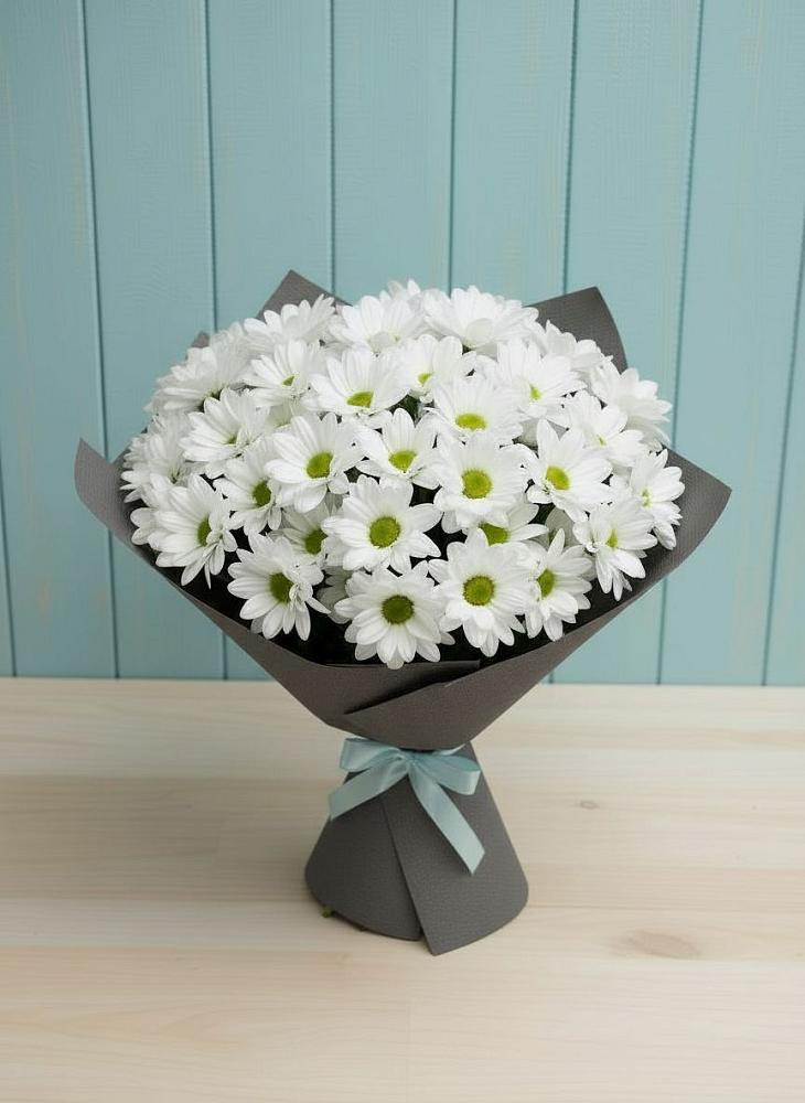 Букет цветов из: Хризантемы в Новоомском