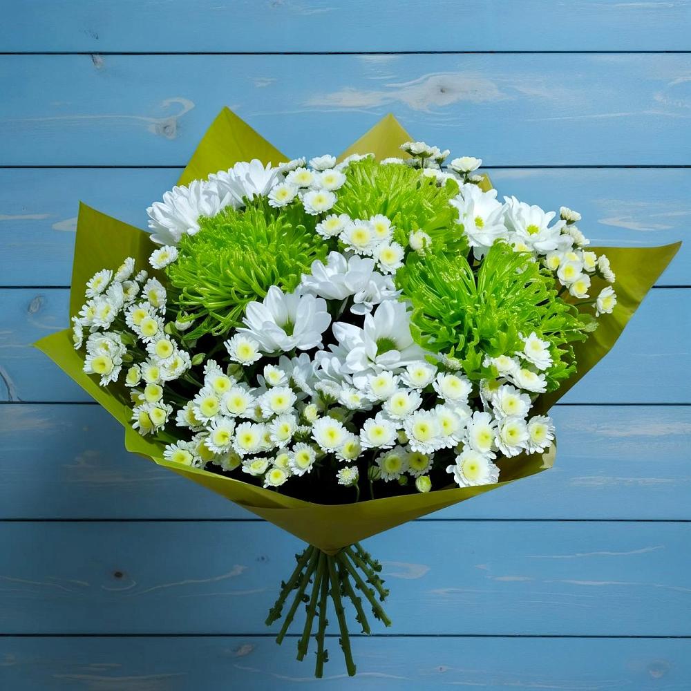 Букет цветов из: Хризантемы в Новоомском