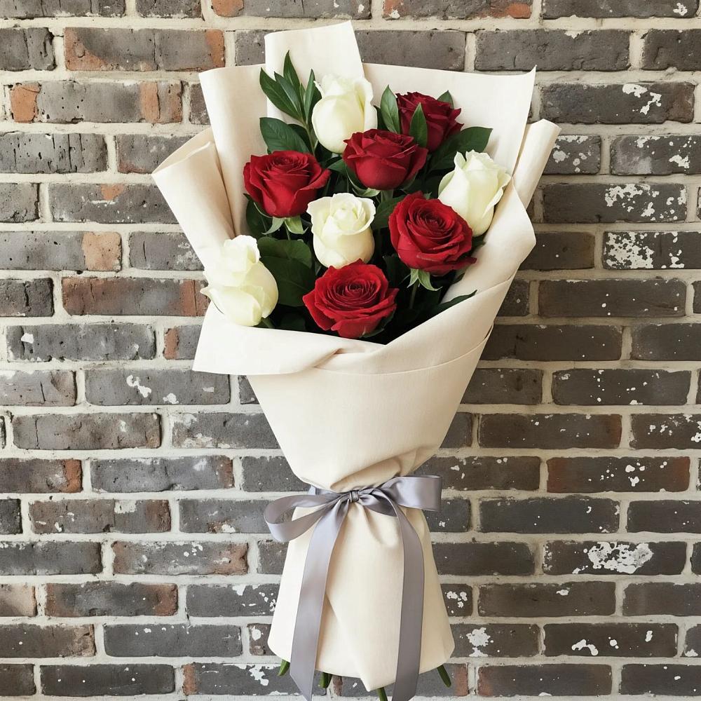 Букет цветов из: Розы в Новоомском