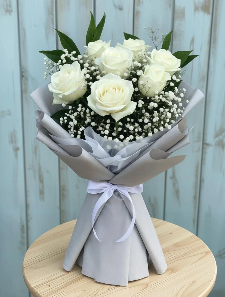 Букет цветов из: Розы в Новоомском