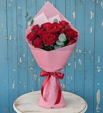 Букет цветов из:  Розы в Новоомском