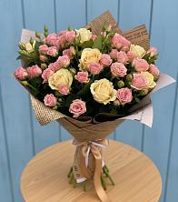 Букет цветов из:  Розы в Новоомском