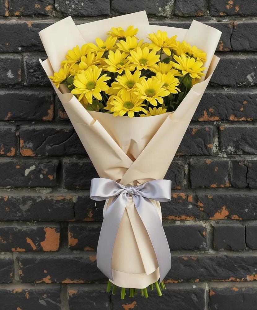 Букет цветов из: Хризантемы в Новоомском