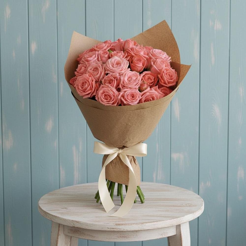 Букет цветов из: Розы в Новоомском