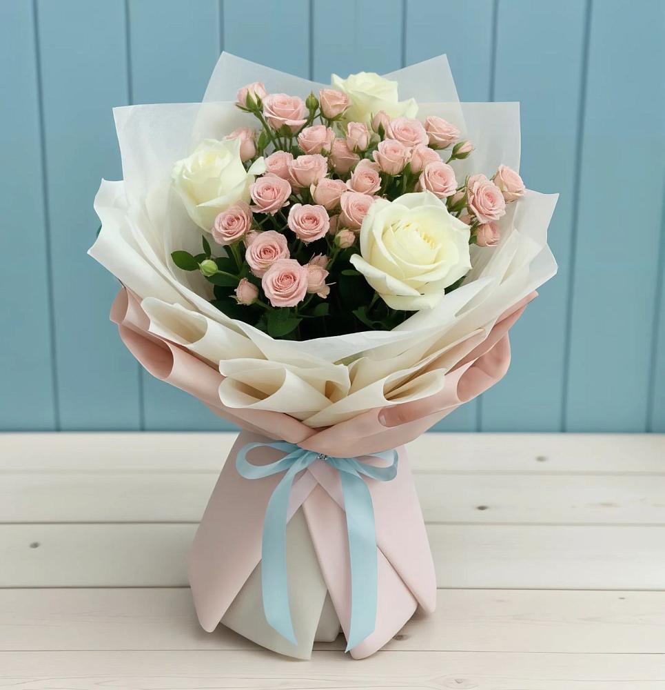 Букет цветов из: Розы в Новоомском