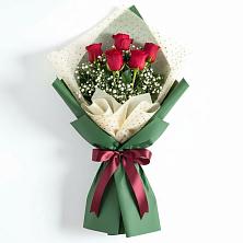 Букет цветов из:  Розы в Новоомском