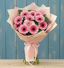 Букет цветов из:  Герберы в Новоомском