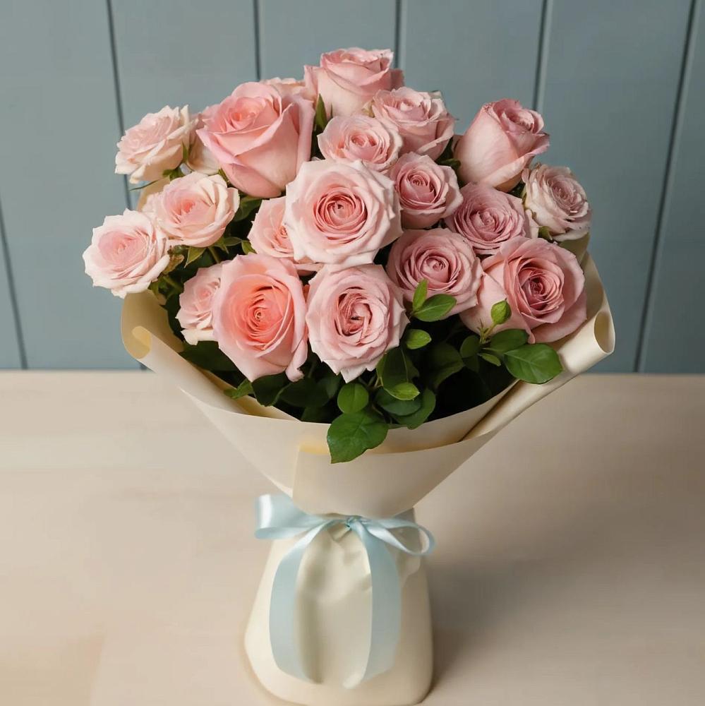 Букет Розовый шарм в Новоомском