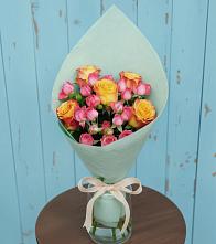Букет цветов из:  Розы в Новоомском
