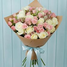 Букет цветов из:  Розы в Новоомском