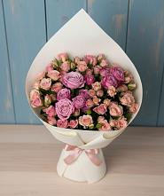 Букет цветов из:  Розы #REPLACE_PRED# Новоомском